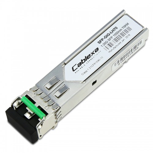 Alcatel-Lucent SFP-GIG-LH70, Single mode over 1550nm wavelength, up to 70km