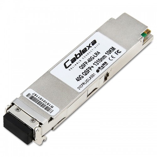 Arista Compatible QSFP-40G-LR4, 40GBASE-LR4 QSFP+ Optic, up to 10km over SMF