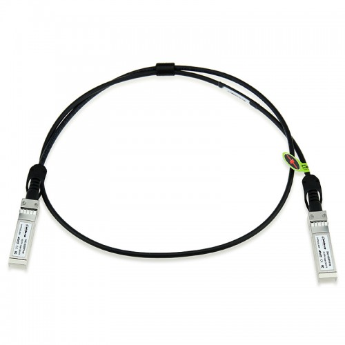 Brocade Compatible Active SFP+ to SFP+ Twinax Copper Cable, 1 m