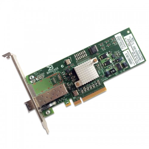 New Original Brocade Single Port 4Gbps Fibre Channel to PCIe Host Bus Adapter