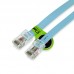 Cisco Compatible 72-1259-01, Blue RJ45 to RJ45 Rollover Console Cable 72-1259-01