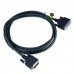 Cisco Compatible CAB-232FC, LFH60 Male to DB25 RS232 DCE Female 10ft Cable 72-0794-01