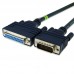 Cisco Compatible CAB-232FC, LFH60 Male to DB25 RS232 DCE Female 10ft Cable 72-0794-01