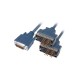 Cisco Compatible CAB-2V35MT, LFH60 Male to 2 x V.35 DTE Male 10ft "Y" Cable 72-1354-01