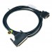 Cisco Compatible CAB-449MT, LFH60 Male to DB37 RS449 DTE Male 10ft Cable 72-0795-01