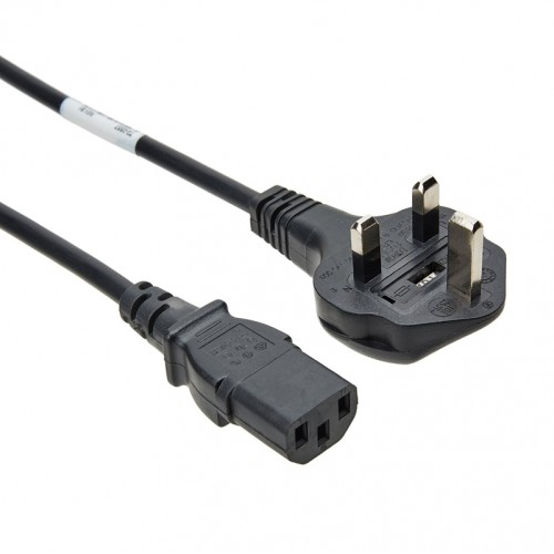 Cisco Compatible CAB-ACU, United Kingdom Standard 10A/250V AC Power Supply Cord UK Plug BS 1363 to C13 