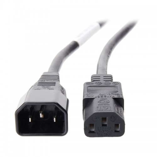 Cisco Compatible CAB-C13-C14-AC, Cabinet Jumper Power Cord, 250 VAC 10A, C14-C13 Connectors