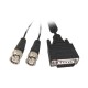 Cisco Compatible CAB-E1-BNC-3M, DB15M to 2 BNC Male 3m Cable 72-0818-01