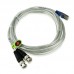 Cisco Compatible CAB-E1-RJ45BNC, RJ45 to 2 BNC Male 3m E1 Cable 72-1338-01