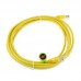 Cisco Compatible CAB-ETH-S-RJ45, Ethernet Straight-Through RJ-45 Yellow Cable, 2M