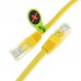 Cisco Compatible CAB-ETH-S-RJ45, Ethernet Straight-Through RJ-45 Yellow Cable, 2M