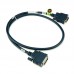 Cisco Compatible CAB-HD60MMX-3, LFH60 Male DTE to Male DCE 3ft Crossover Cable