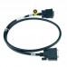 Cisco Compatible CAB-HD60MMX-3, LFH60 Male DTE to Male DCE 3ft Crossover Cable