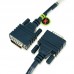 Cisco Compatible CAB-HD60MMX-3, LFH60 Male DTE to Male DCE 3ft Crossover Cable