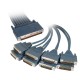 Cisco Compatible CAB-OCT-232-MT, 8 Lead Octal Cable and 8 Male RS232/V.24 DTE Connectors