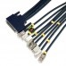 Cisco Compatible CAB-OCTAL-ASYNC, HPDB 68 Male to 8 RJ45 Male Cable 72-0845-01, 3ft