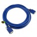 Cisco Compatible CAB-SS-2626X-20, Smart Serial Male DTE to Male DCE 20ft Crossover Cable