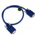 Cisco Compatible CAB-SS-2626X-2, Smart Serial Male DTE to Male DCE 2ft Crossover Cable