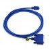 Cisco Compatible CAB-SS-530MT, Smart Serial to DB25 RS530 DTE Male 10ft Cable 72-1434-01