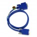 Cisco Compatible CAB-SS-6026X-1, Smart Serial Male DCE to LFH60 Male DTE 1ft Crossover Cable