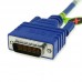 Cisco Compatible CAB-SS-6026X-1, Smart Serial Male DCE to LFH60 Male DTE 1ft Crossover Cable