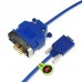 Cisco Compatible CAB-SS-V35MT, Smart Serial to V.35 DTE Male 10ft Cable 72-1428-01