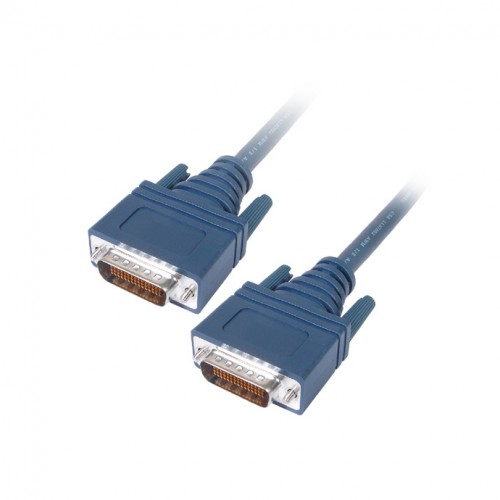 Cisco Compatible CAB-TC-1, LFH60 Male DTE to Male DCE 1ft Crossover Cable