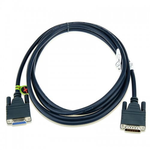 Cisco Compatible CAB-X21FC, LFH60 Male to X.21 DB15 DCE Female 10ft Cable 72-0790-01