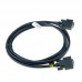 Cisco Compatible CAB-X21FC, LFH60 Male to X.21 DB15 DCE Female 10ft Cable 72-0790-01