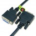 Cisco Compatible CAB-X21FC, LFH60 Male to X.21 DB15 DCE Female 10ft Cable 72-0790-01