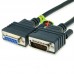 Cisco Compatible CAB-X21FC, LFH60 Male to X.21 DB15 DCE Female 10ft Cable 72-0790-01