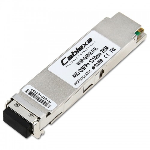 Cisco Compatible WSP-Q40GLR4L 40GBASE-LR4L QSFP Module for SMF