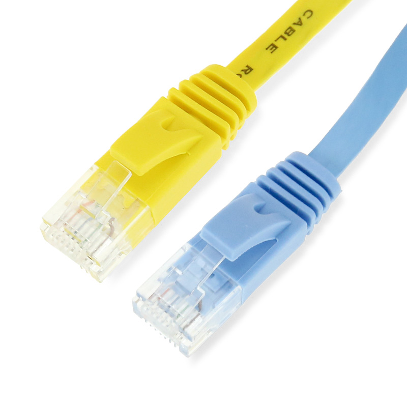 Cablexa Cat6 Snagless / Molded Boot UTP Flat Patch Cable