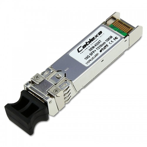 D-Link Compatible DEM-432XT, 10GBASE-LR SFP+ Module, Singlemode, 1310nm, 10km, Duplex LC Connector D-Link Compatible DEM-432XT, 10GBASE-LR SFP+ Module, Singlemode, 1310nm, 10km, Duplex LC Connector