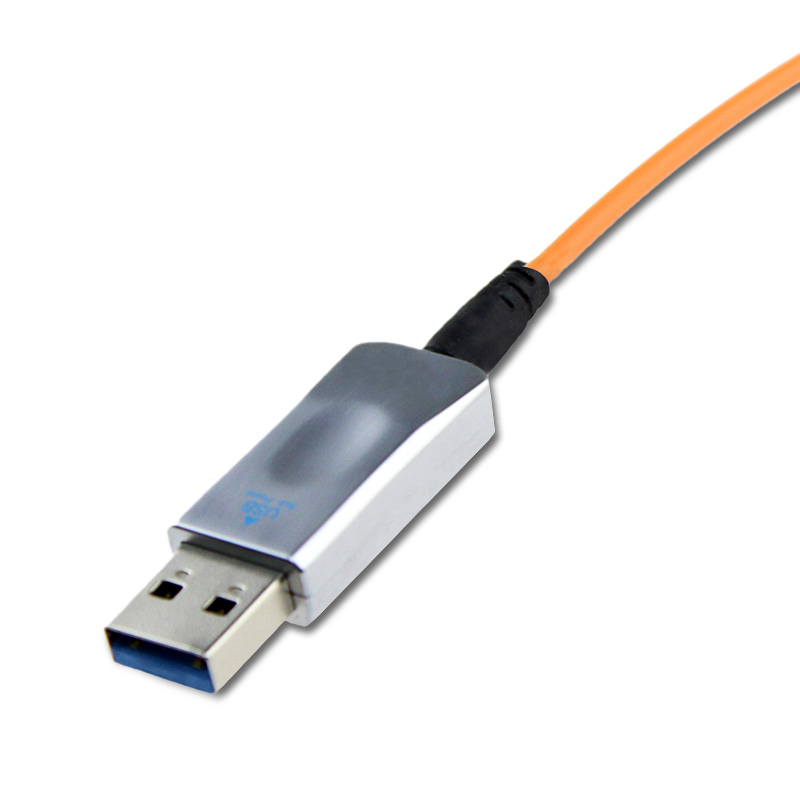 AOC-USB3.0-10M USB 3.0 Active Optical Cable, USB AOC, 10 Meter