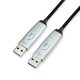 USB 3.1 Active Optical Cable, USB AOC, 100 Meter