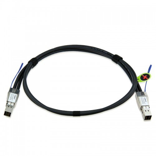 Mini-SAS HD (SFF-8644) to Mini-SAS HD (SFF-8644) Cable, 1 Meter