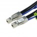 Mini-SAS HD (SFF-8644) to Mini-SAS HD (SFF-8644) Cable, 1 Meter