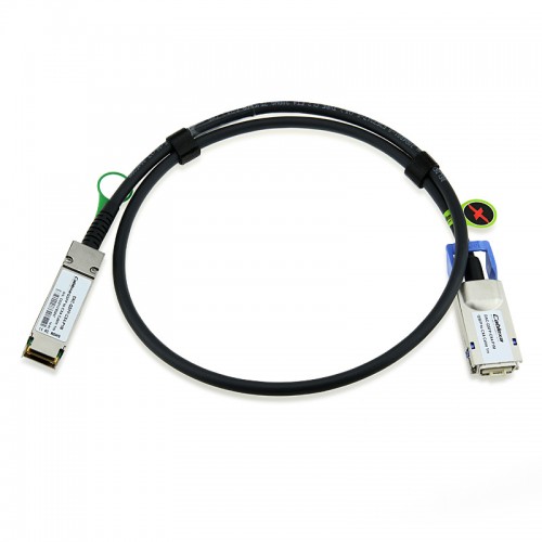 QSFP+ to CX4 Cable, 1 Meter