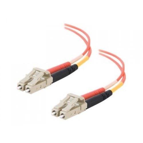 Dell Compatible LC-LC 62.5/125 OM1 Duplex Multimode PVC Fiber Optic Cable 33110 - patch cable - 13 ft - orange Dell Compatible LC-LC 62.5/125 OM1 Duplex Multimode PVC Fiber Optic Cable 33110 - patch cable - 13 ft - orange
