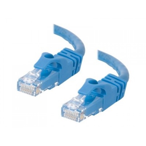 Dell Compatible 14ft Cat6 Snagless Unshielded (UTP) Ethernet Network Patch Cable (25pk) 29017 - Blue - patch cable - 14 ft - blue