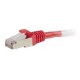 Dell Compatible 25ft Cat6 Snagless Shielded (STP) Ethernet Network Patch Cable 00856 - Red - patch cable - 25 ft - red
