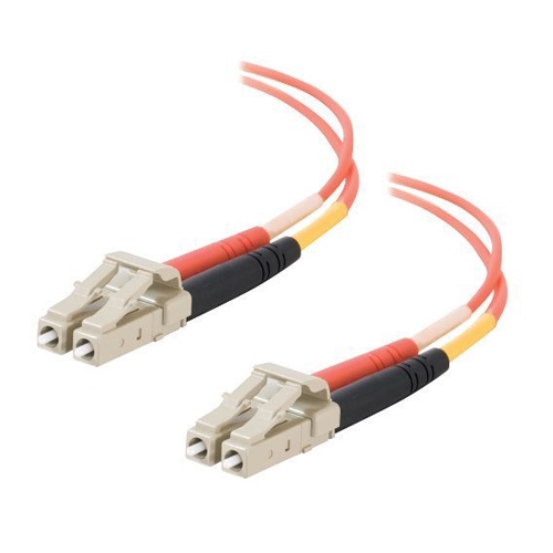 Dell Compatible LC-LC 50/125 OM2 Duplex Multimode PVC Fiber Optic Cable 33032 - patch cable - 19.7 ft - orange
