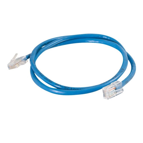 Dell Compatible Cat5e Non-Booted Unshielded (UTP) Network Patch Cable 24399 - patch cable - 75 ft - blue