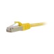 Dell Compatible 12ft Cat6 Snagless Shielded (STP)Ethernet Network Patch Cable 00869 - Yellow - patch cable - 12 ft - yellow