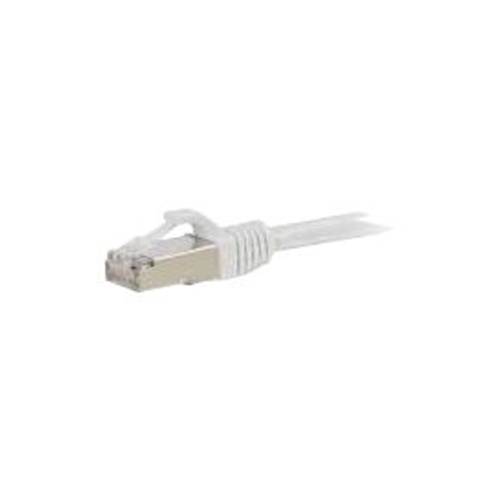Dell Compatible 12ft Cat6 Snagless Shielded (STP)Ethernet Network Patch Cable 00924 - White - patch cable - 12 ft - white