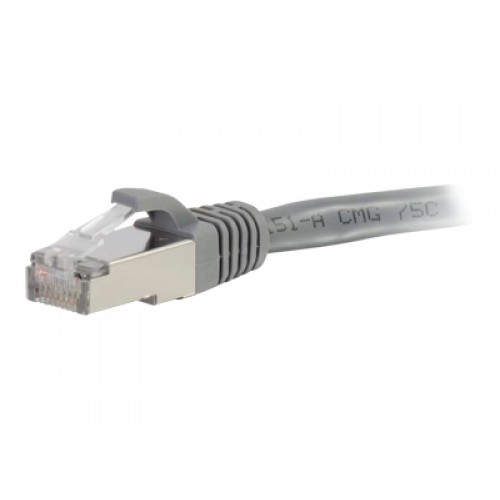 Dell Compatible Cat6a Snagless Shielded (STP) Network Patch Cable 00642 - patch cable - 5 ft - gray