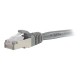 Dell Compatible Cat6a Snagless Shielded (STP) Network Patch Cable 00645 - patch cable - 8 ft - gray