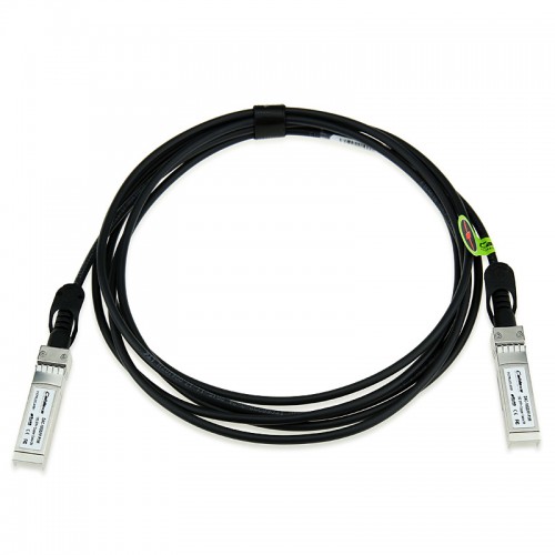 Dell Compatible 10G Passive Ethernet Cable 06126 - Network cable - SFP+ - SFP+ - 10 ft - SFF-8431 - black