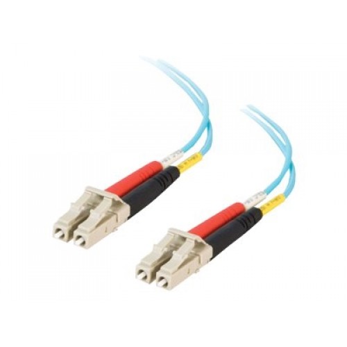 Dell Compatible 7m LC-LC 10Gb 50/125 OM3 Duplex Multimode PVC Fiber Optic Cable 01113 - Aqua - fiber optic cable - 23 ft - aqua